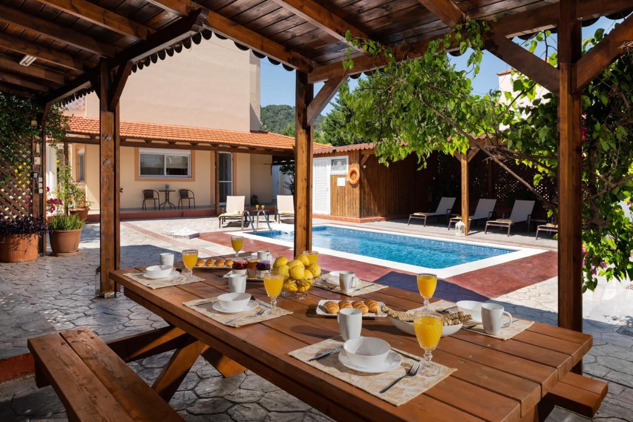 Antico Rosso Villa Ialysos  Extérieur photo